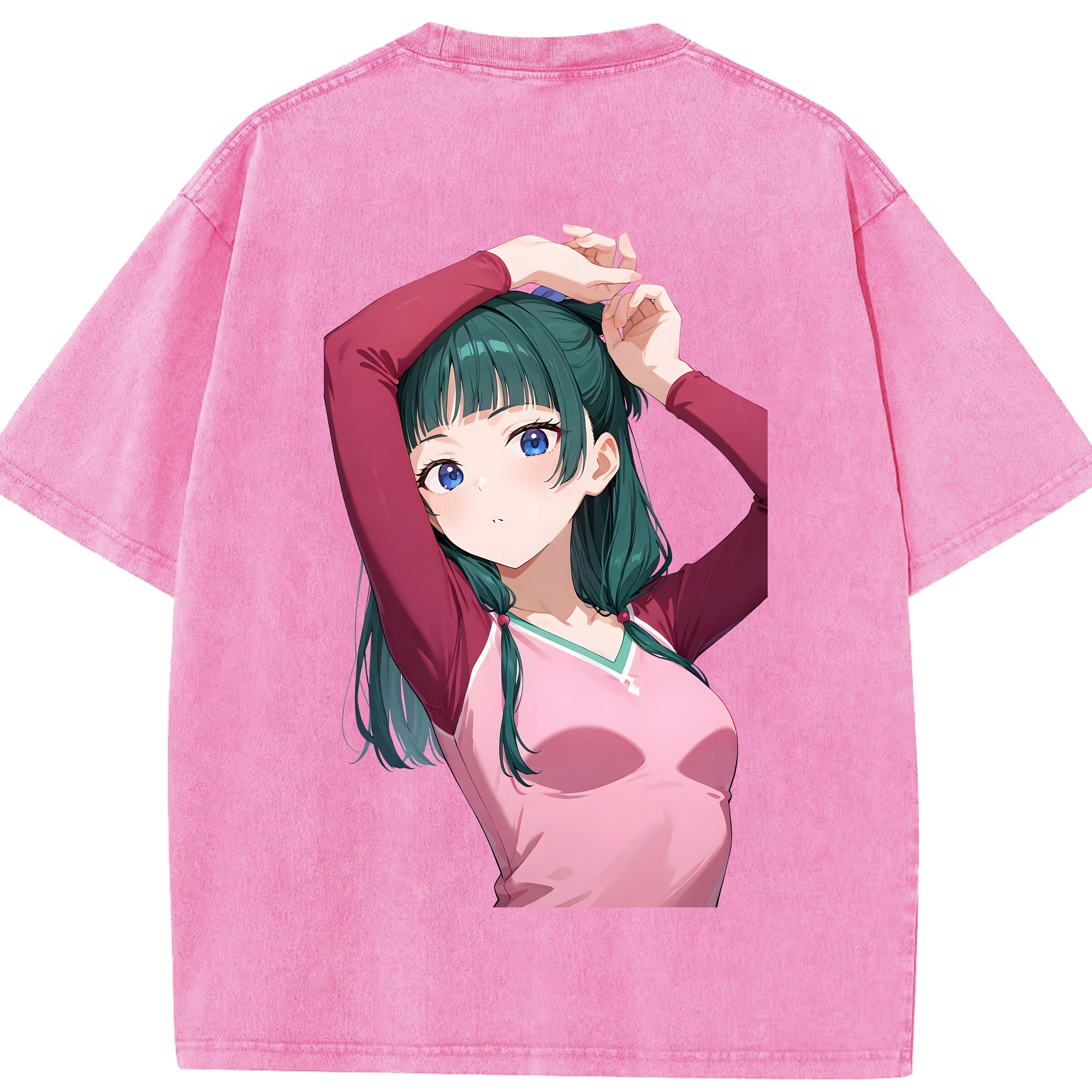 （画像用） 薬屋のひとりごと The Apothecary Diaries 綿100% ヴィンテージ風 半袖Tシャツ（背面プリント）